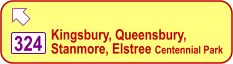  Kingsbury, Queensbury,  Stanmore, Elstree Centennial Park 324