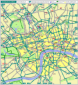 map of Central London Cycle Routes