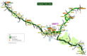 map of Croydon Tram Links